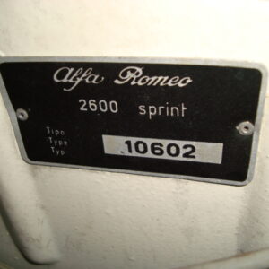 Alfa 2600 Sprint – Bild 7