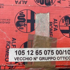 105126507500 03270800 frontscheinwerfer gelb original alfa Romeo Carello Jod – Bild 3